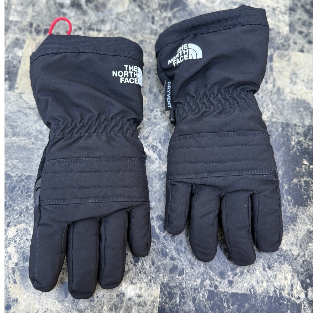The North Face DryVent Winter Ski Snow Gloves Black Size S Waterproof